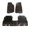 [12987.05] Rugged Ridge All Terrain Front and Rear Floor Liner Kit - Jeep Wrangler Unlimited JL 4-Door ( 2018 - 2024 )