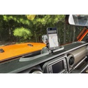 Rugged Ridge Dash Multi-Mount Phone Kit - Jeep Wrangler JL (2018-2022) / Gladiator JT (2020-2022)