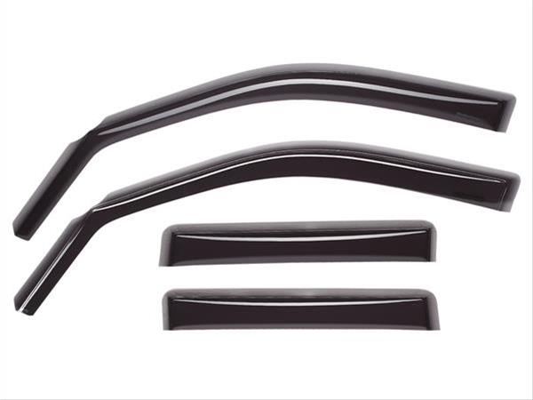 [82491] WeatherTech Side Window Deflectors (Front &amp; Rear Set) - Toyota Land Cruiser ( 2008 - 2018 )