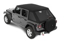 Bestop Trektop NX Soft Top (Black Diamond) - Jeep Wrangler Unlimited JL 4-Door (2018-2023)