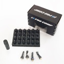 Pro Comp 14x1.5&quot; Black Lug Nut Kit (24-Piece) - Silverado / Sierra / Ford F-150 / SVT Raptor / Land Cruiser / Ram 1500 / Toyota Tundra / JL