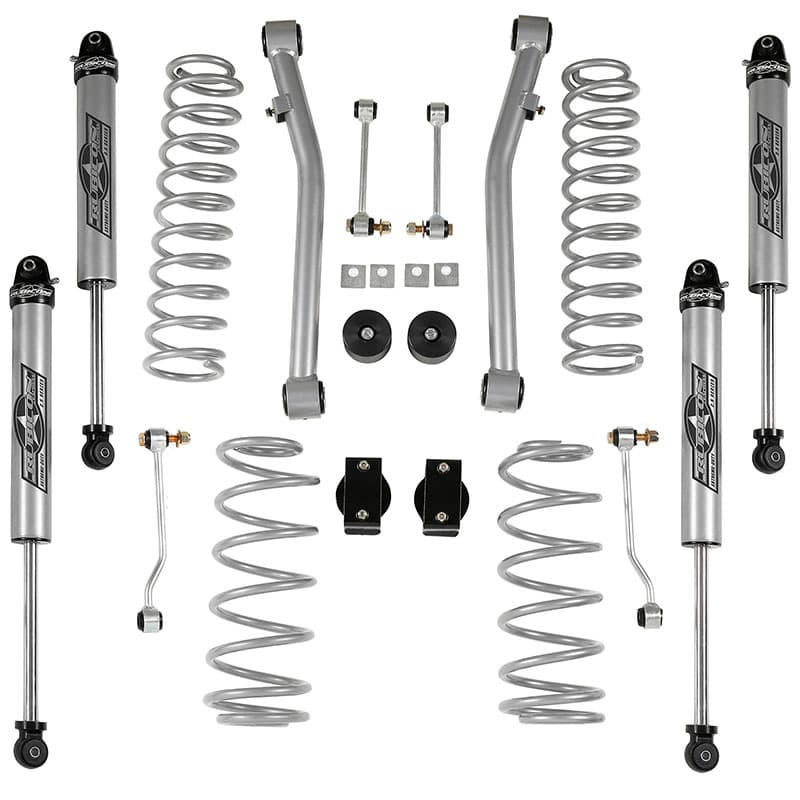 Rubicon Express 2.5&quot; Super-Ride Lift Kit with 2.5 Monotube Shocks - Jeep Wrangler Unlimited JL 4-Door (2018-2022)