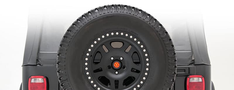 [RS6238] Rancho Tire Carrier LED Third Brake Light Kit - Jeep Wrangler 