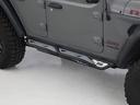 Smittybilt Apollo Rock Sliders with Steps - Jeep Wrangler Unlimited JL 4-Door (2018-2022)