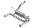 [11956] Borla (11956) S-Type Axle-Back Exhaust System (Single Split Rear Exit) 2 &amp; 4 DOORS - Jeep Wrangler JL ( 2018 - 2024 )