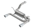 Borla (11956) S-Type Axle-Back Exhaust System (Single Split Rear Exit) - Jeep Wrangler JL (2018-2022)