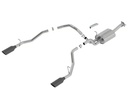 Borla (140752BC) S-Type Cat-Back Exhaust System (Single Split Rear Exit) - Ram 1500 (2019-2024)