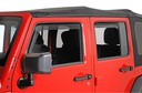 WeatherTech Side Window Deflector - Jeep Wrangler Unlimited JK 4-Door ( 2007 - 2018 )
