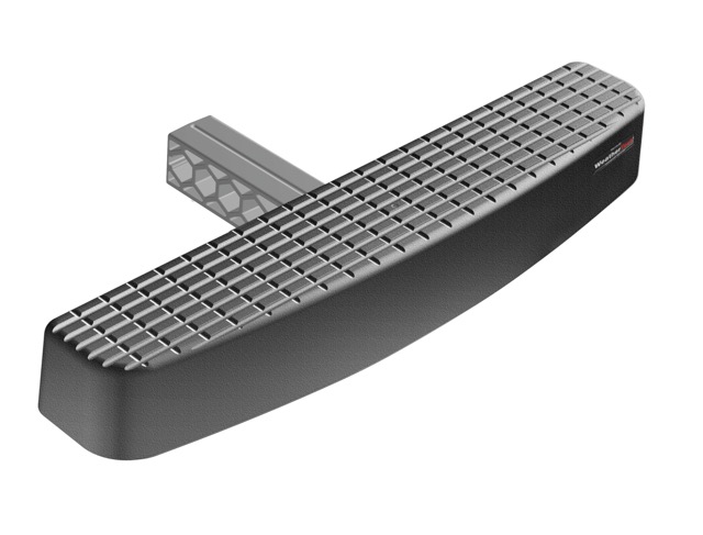 [81BS1XL] WeatherTech BumpstepXL Hitch Step with Standard Plated Hardware - Universal