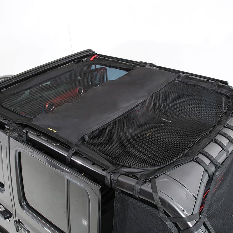 Smittybilt Extended Shade Top with Skylights - Jeep Wrangler Unlimited JL 4-Door (2018-2022)