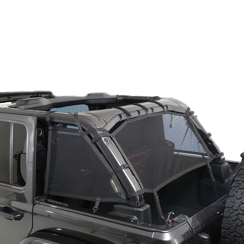 Smittybilt Cloak Mesh Sides and Rear - Jeep Wrangler Unlimited JL 4-Door (2018-2022)