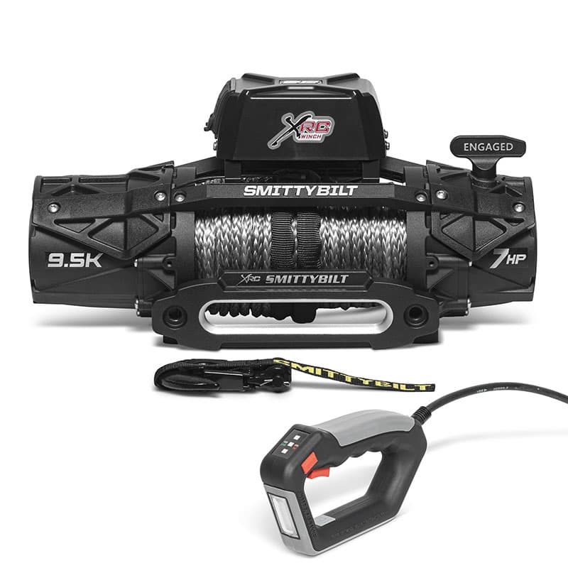 Smittybilt XRC Gen3 9.5K Comp Series Winch with Synthetic Cable - Universal