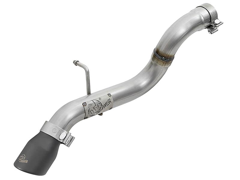 aFe Power MACH Force-Xp Hi-Tuck 2-1/2&quot; 409 Stainless Steel Axle-Back Exhaust System - Jeep Wrangler JL I4-2.0L (t)/V6-3.6L (2018-2022)
