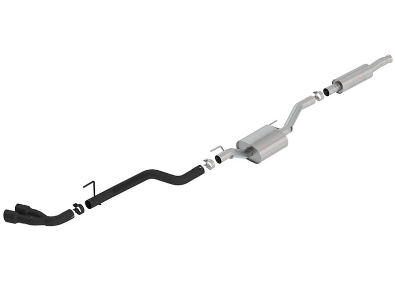 Borla (140812CB) S-Type Cat-Back Exhaust System (Dual Side Exit) - Gladiator JT (2020-2022)