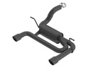 Borla (11956CB) S-Type Axle-Back Exhaust System (Single Split Rear Exit) - Jeep Wrangler JL (2018-2022)