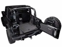 Bedrug Rear cargo Liner without Gap Hider  - Jeep Wrangler Unlimited JL 4-Door ( 2018 - 2020 )