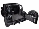 Bedrug Rear cargo Liner without Gap Hider - Jeep Wrangler Unlimited JL 4-Door ( 2018 - 2024 )