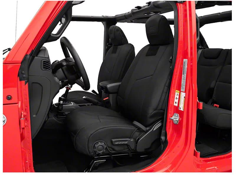 Smittybilt Front G.E.A.R. Gen2 Custom fit Seat Covers - Jeep Wrangler Unlimited JL 4-Door (2018-2022) / Jeep Gladiator JT (2020-2022)