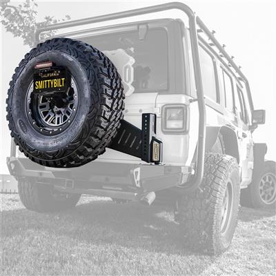 Smittybilt XRC/SRC GEN3 Frame-Mounted Tire Carrier - Jeep Wrangler JL (2018-2022)