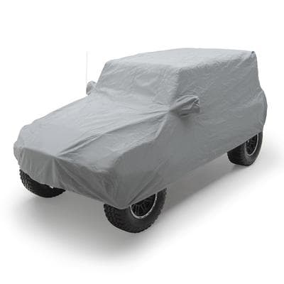 Smittybilt Full Climate Jeep Cover (Gray) - Jeep Wrangler JL 2-Door (2018-2022)