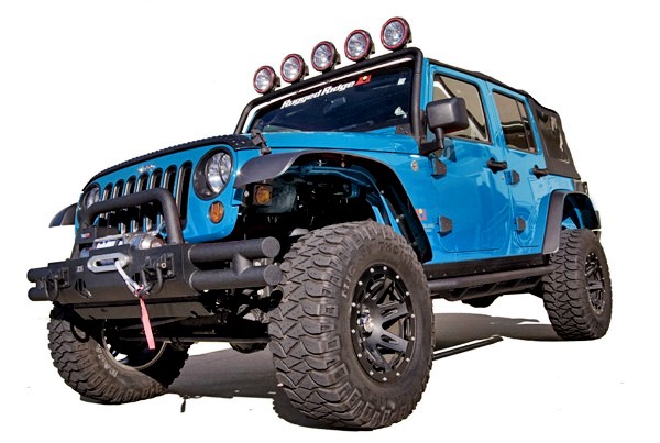 [11620.10] Rugged Ridge All Terrain Flat Fender Flare Set - Jeep Wrangler JK