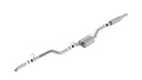 [140809] Borla (140809) S-Type Cat-Back Exhaust System (Truck Side Exit) - Jeep Gladiator JT ( 2020 - 2021 )