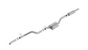 [140809] Borla (140809) S-Type Cat-Back Exhaust System (Truck Side Exit) 4 Door - Jeep Gladiator JT ( 2020 - 2024 )