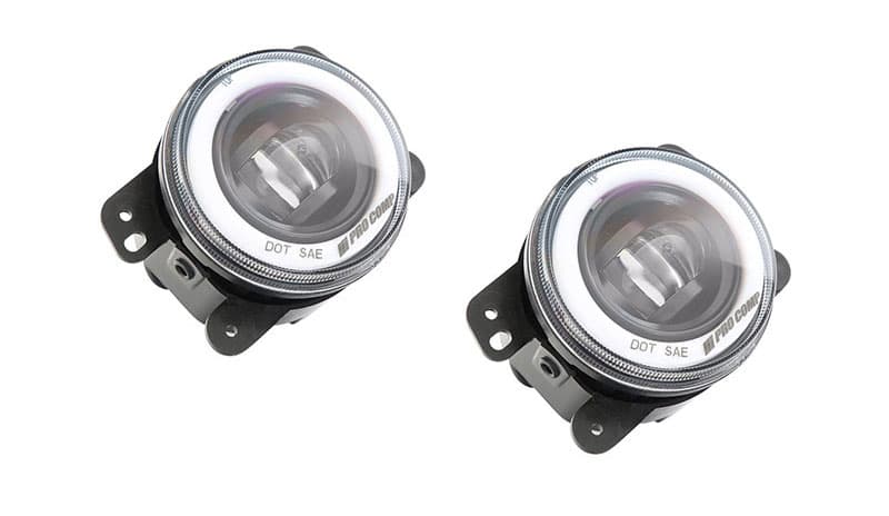 [EXP76504P] Pro Comp LED Fog Lights - Jeep Wrangler JK ( 2007 - 2018 )