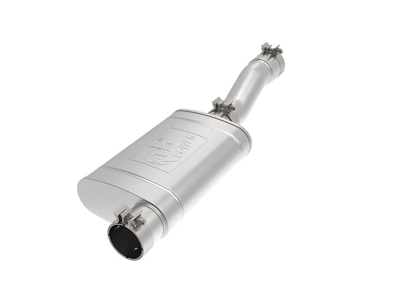 aFe Power Apollo GT Series 3 IN 409 Stainless Steel Muffler Upgrade - GM Silverado/Sierra 1500 V8-5.3L (2019-2024)