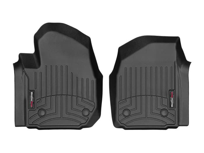 WeatherTech DigitalFit Front Floor Liners - Vinyl Floor (Regular Cab) - Silverado/Sierra 1500 (2019-2022)