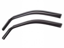 WeatherTech Front Side Window Deflectors (Dark Smoke) - Jeep Wrangler JL 2-Door (2018-2022)