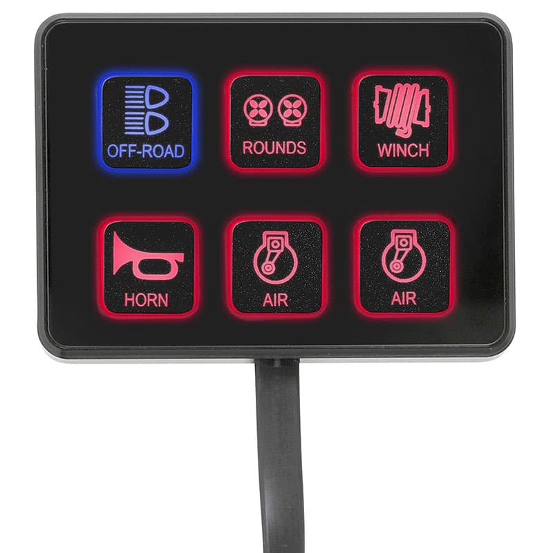 Pro Comp SS-6 Six-Way Switch Panel - Universal