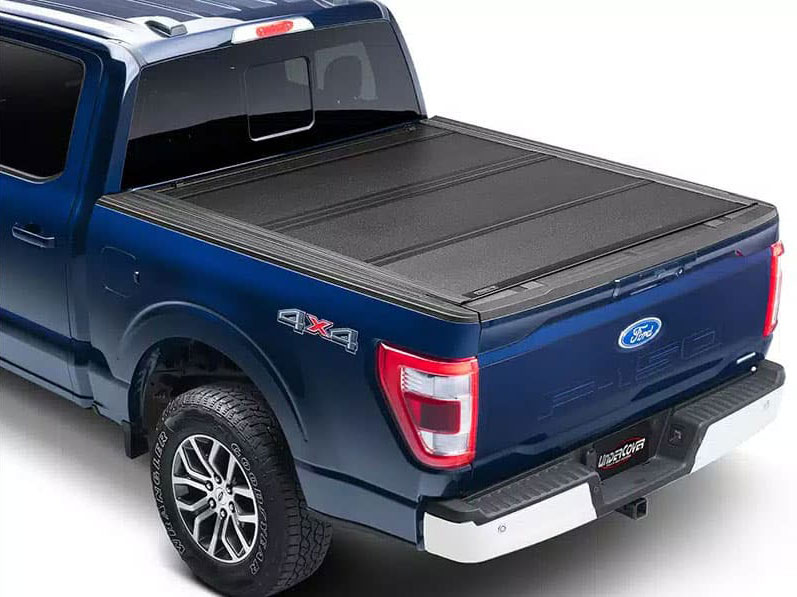 UnderCover Armor Flex Hard Folding Tonneau Cover (Short Bed) - FORD F-150 (2021-2022) / Raptor (2021-2022)