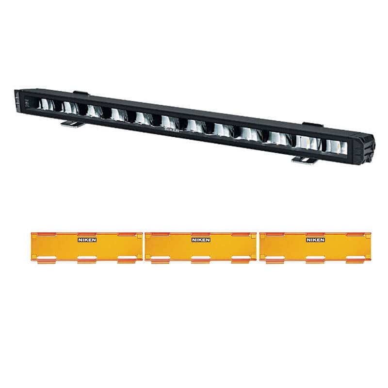 NIKEN 23&quot; LED Light Bar and Cover (AMBER) - Universal