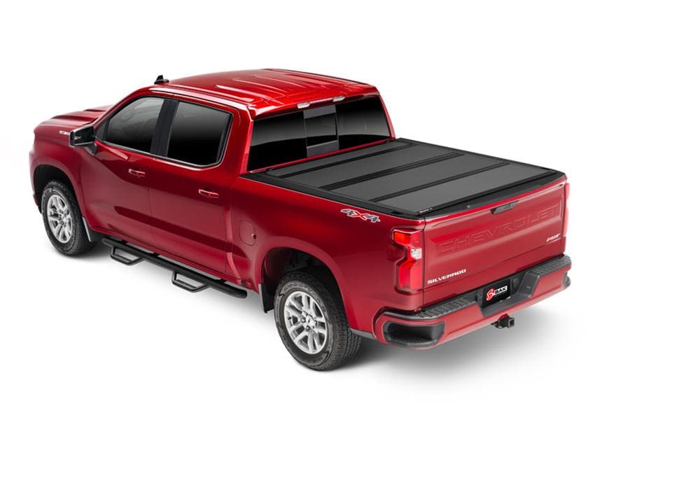 [448135] BAKFlip MX4 Hard Folding Tonneau Cover with CarbonPro Bed (Short Bed) - GMC Sierra 1500 (2019-2022)