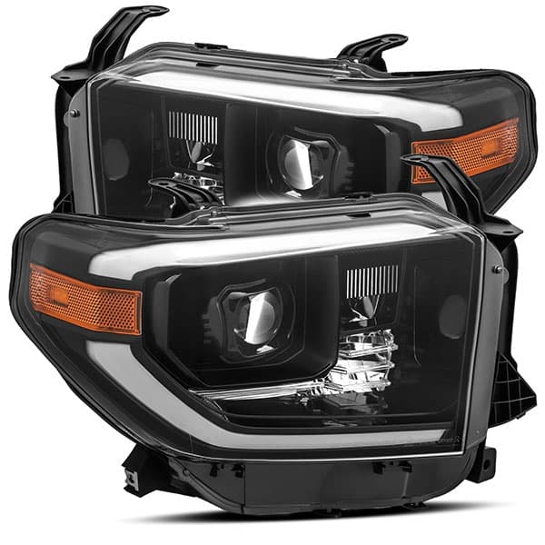 AlphaRex LUXX-Series LED Projector Headlights (Alpha-Black) - Toyota Tundra (2014-2021)