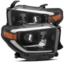 [880804] AlphaRex LUXX-Series LED Projector Headlights (Alpha-Black) - Toyota Tundra (2014-2021)
