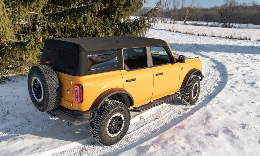 N-Fab Roan Running Boards (Black) - Ford Bronco 4-Door (2021-2023)
