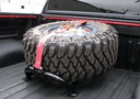 N-Fab Bed Mounted Tire Carrier - Universal