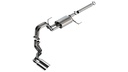 Borla (140904) S-Type Cat-Back Exhaust System (Truck Side Exit) - Ford F-150 3.5L V6 PowerBoost (2021-2023)