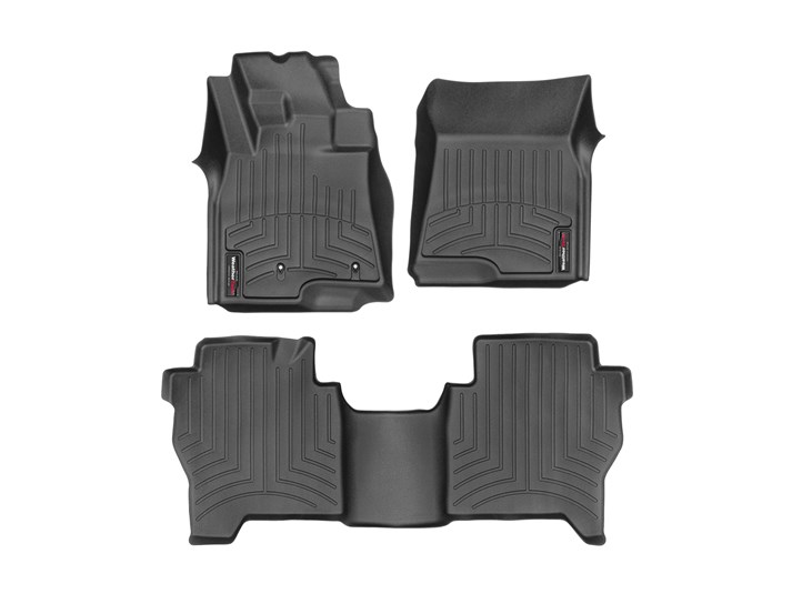 WeatherTech (Front + Rear) Floor Liners - Mitsubishi Pajero 5-Door (2007-2019)