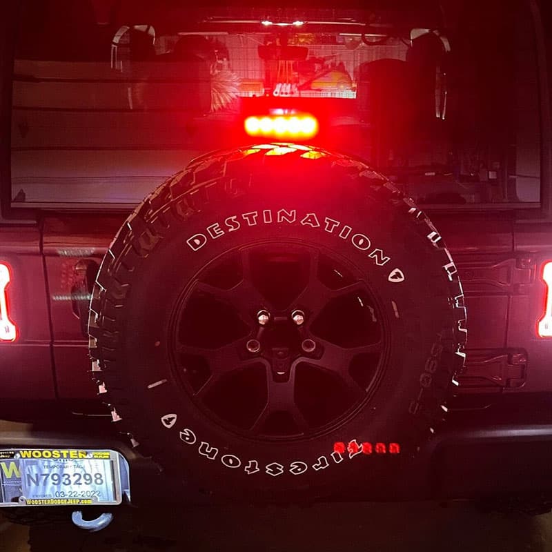 Oracle Lighting LED Third Brake Light (Smoked)  - Jeep Wrangler JL (2018-2023)