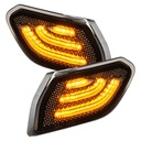 Oracle Lighting LED Front Sidemarker Lights (Smoke) - Jeep Wrangler JL (2018-2023) / Gladiator JT (2020-2023)