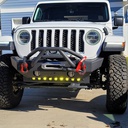 Oracle Lighting Skid Plate with Integrated LED Emitters (Yellow) - Jeep Wrangler JL (2018-2023) / Gladiator JT (2020-2023)