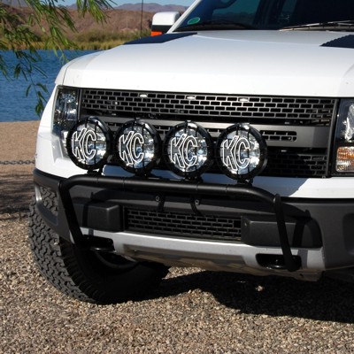 [74281] KC HiLiTES 4-Tab Front End Bumper Light Bar - Ford Raptor ( 2010 - 2015 ) 