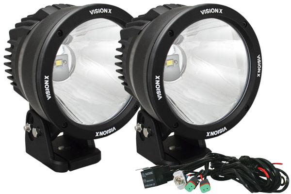 VisionX 6.7&quot; CANNON BLACK 50W LED LIGHT KIT