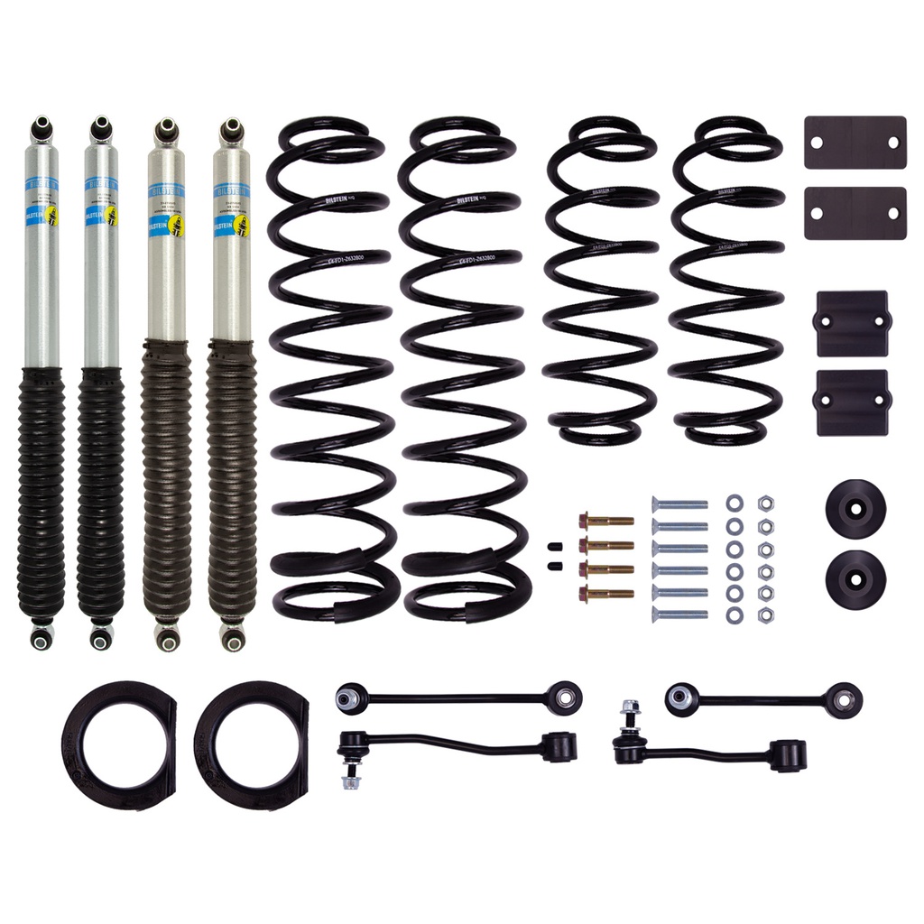 Bilstein 1.5&quot; B8 5100 Suspension Lift Kit - Jeep Wrangler JL 4 Door (2018-2024)