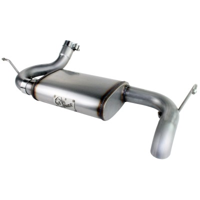 aFe Power MACH Force-Xp 2.5 IN 409 Stainless Steel Axle-Back Exhaust System - Jeep Wrangler JK V6-3.6/3.8L ( 2007 - 2018 )