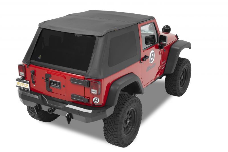 Bestop Trektop NX Black Diamond Complete Replacement Soft Top - Jeep  Wrangler JK 2-Door | Argoob Auto Accessories Trading 