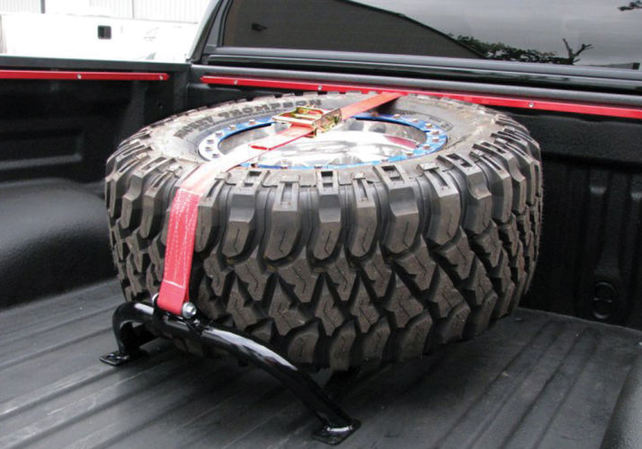 N-Fab Bed Mounted Tire Carrier - Universal | Argoob Auto Accessories ...